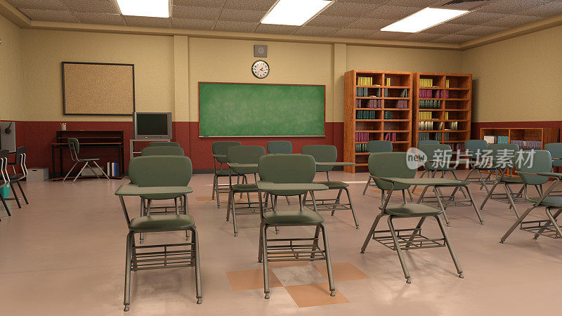 American Classroom Environment